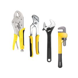 Kit 4 Chave Inglesa Alicate Bomba Grifo Alicate Pressão 4pcs