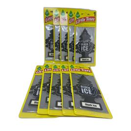 4 Cheirinho Little Trees - Black Ice Odorizador Automotivo