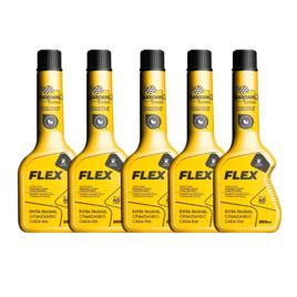 Kit 5 Bardahl Aditivo Combustivel Flex 200ml Gasolina Etanol