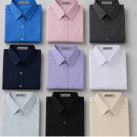 Kit 5 Camisas Lisa Microfibra Não Amassa Manga Curta Atacado