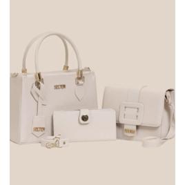 Kit Bolsa Feminina 3 Peças Promoção Relâmpago Só Hoje