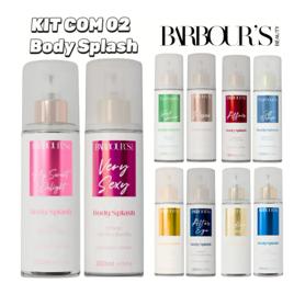 Kit 2 Body Splash Feminino Barbours Beauty 200ml Cada