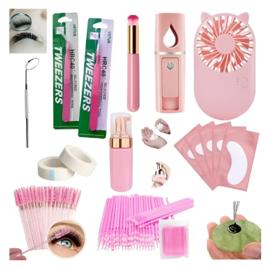 Kit Completo Iniciante Extensão Alongamento De Cilios
