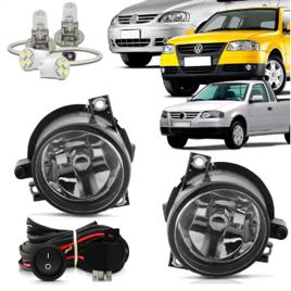 Kit Farol De Milha Neblina Vw Volkswagen Gol Geração G4