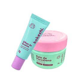 Kit Hidratação Facial + Olhos- Anti Sinais - Kokeshi Skin Care Milagre Do Arroz