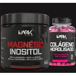 Kit Magnésio Inositol + Colágeno Dark Lab