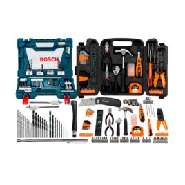 Kit Maleta Ferramentas Completa 194 Peças Bosch Profissional Preto