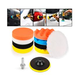 Kit P/ Polimento 3 Polegadas Furadeira / Parafusadeira 11pçs