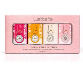 Kit Perfume Lattafa Yara Mini Collection Eau de Parfum Feminino 4 x 5ml - Yara, Yara Moi, Yara Tous e Yara Candy