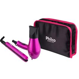 KIT TRAVEL SHINE Bivolt, PHILCO