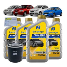 Kit Troca Oleo 5w30 Chevrolet Celta Corsa Agile 1.0 1.4 1.8