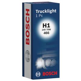 Lâmpada de Farol H1 Bosch Truck Light para Caminhões e Ônibus - 24V 70W Halógena