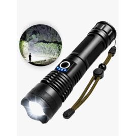 Lanterna Tática Militar T9 Mais Forte Do Mundo Potente Led Recarregável