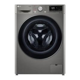 Lava e Seca LG 12kg Smart VC4 CV5012PC4 com Inteligência Artificial Água Quente e Fria Prata