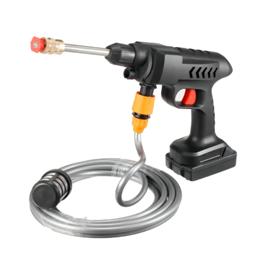 Lava Jato Profissional De Alta Pressão Sem Fio Recarregável Cor Preto