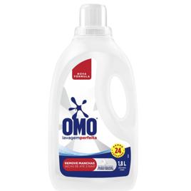 Lava-Roupas Líquido Omo Lavagem Perfeita Frasco 1,8l