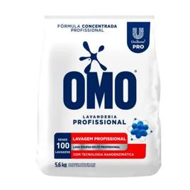 Lava Roupas Pó 5,6KG Omo Lavanderia Pro