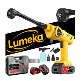 Lavadora Alta Pressao Lava A Jato A Bateria Lumeka XCQ-011 6 em 1