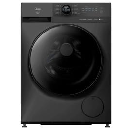 Lavadora de Roupas Midea Slim 11kg HealthGuard Smart Inverter Água Fria e Quente Titanium