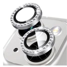 Lente Câmera Strass Película iPhone 14 15 E 14 E 15 Plus Kit