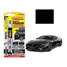 Caneta Retok Tira Riscos Automotivos Diversas Cores Luxcar Cor Preto