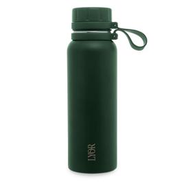 Garrafa Térmica de Aço Inox LYOR Explorer Verde 650ml