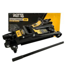 Macaco Hidráulico Rebaixado Tipo Jacaré Rotta376 2,5t Altura 8,5-38,5cm Carro Baixo