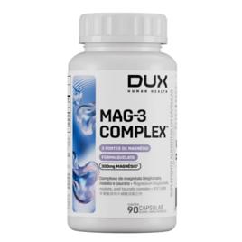 Magnésio Mag-3 Complex - 90 Caps Sem Sabor Dux Nutrition