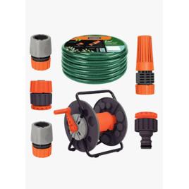 Mangueira De Jardim Tramontina 30m Com Carrinho Enrolador
