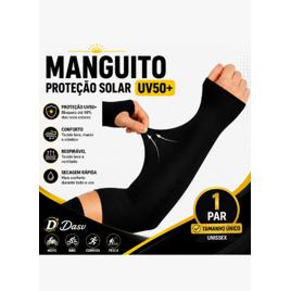 1 Par de Manguito Uv50+ Proteção Solar p/ Moto Ciclismo Corrida Pesca