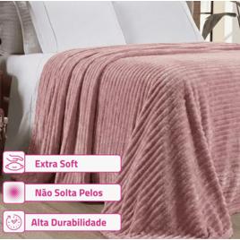 Manta Soft Plush Queen Size Microfibra Cobertor Grosso