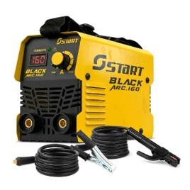 Máquina De Solda Inversora Tig Black Arc Start 160a Serralheiro Mma Eletrodo