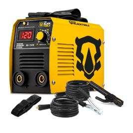Máquina Inversora De Solda Portatil Mma Eletrodo MI150D 120A The Black Tools