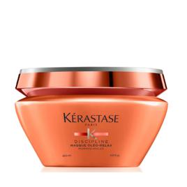 Máscara Capilar de Hidratação Intensa Anti-Frizz com Proteção Térmica até 230ºC para Cabelos Secos e Indisciplinados, Discipline Oléo-Relax, Kérastase 200ml