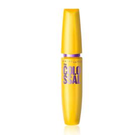 Máscara de Cílios Lavável, Longa Duração, 9x Mais Volume e Definição, Não Empelota, Cor Preto, The Colossal Volum' Express Maybelline NY, 8ml