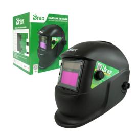 Máscara de Solda Automática Brax com Regulagem Solar TIG MIG MMA