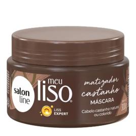 Máscara Capilar Meu Liso Matizador Castanho Salon Line 300g