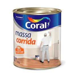 Massa Corrida Branco Fosco 1.5kg Coral