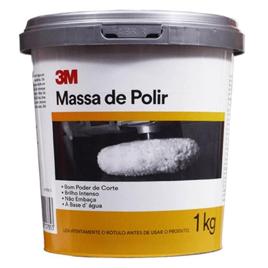 Massa de Polir Nº 1 Uso Profissional 1Kg 3m