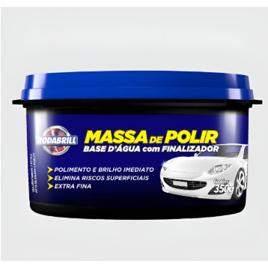 Massa Polir Rodabrill  01 350g Branco Base D'água