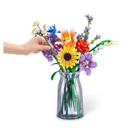 Max Premium, Blocos Para Montar, Flowers 204