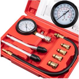 Medidor Compressão Motor Adaptadores P/ Teste Cilindros 4