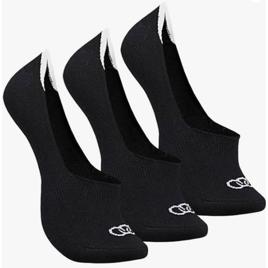 Meia Ultra Invisível Olympikus Masculina - Pacote com 3 Pares