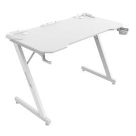 Mesa Gamer SuperFrame Epic, Com Suporte Para Headset e Copo, Branco, SF-TB-EP11060BF