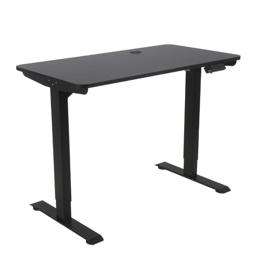 Mesa Office Husky Zenith 900 PRO - Regulagem Elétrica de Altura, Alerta Ergonômico, 4 Memórias, Antiesmagamento, Preta