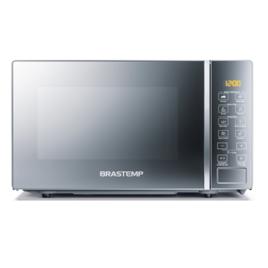 Micro-ondas Brastemp 20 Litros Cor Inox Espelhado com Funções Pré-preparo Outlet