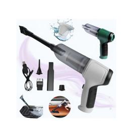 Mini Aspirador De Pó Soprador Usb Portátil Recarregável Automotivo