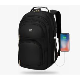 Mochila Masculina Faculdade Impermeável Resistente Grande