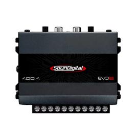 Módulo Amplificador Soundigital SD400.4 EVO 6 – 400W RMS, 4 Canais, Classe D, 4 Ohms