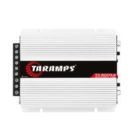 Módulo Amplificador Taramps TS 800x4 800W 4 Canais para Som Automotivo